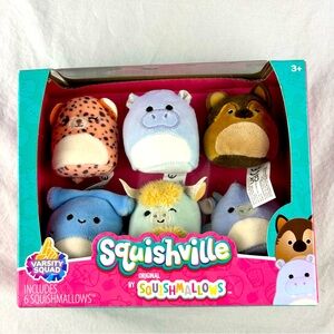 Squishville by Squishmallow Varsity Squad, New in Box
